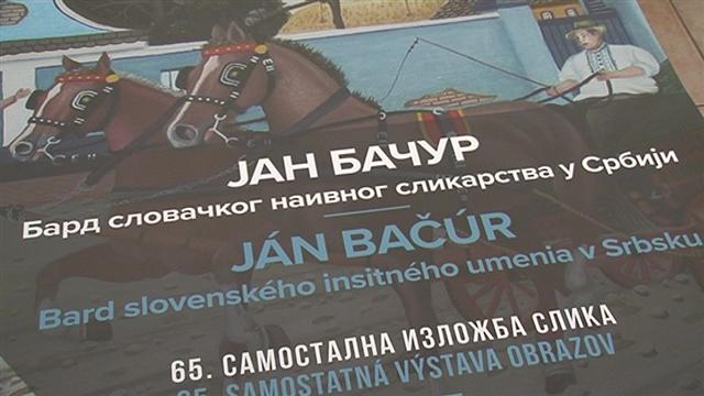 Obrazy Jána Bačúra v Múzeu Vojvodiny
