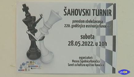 Najava šahovskih turnira