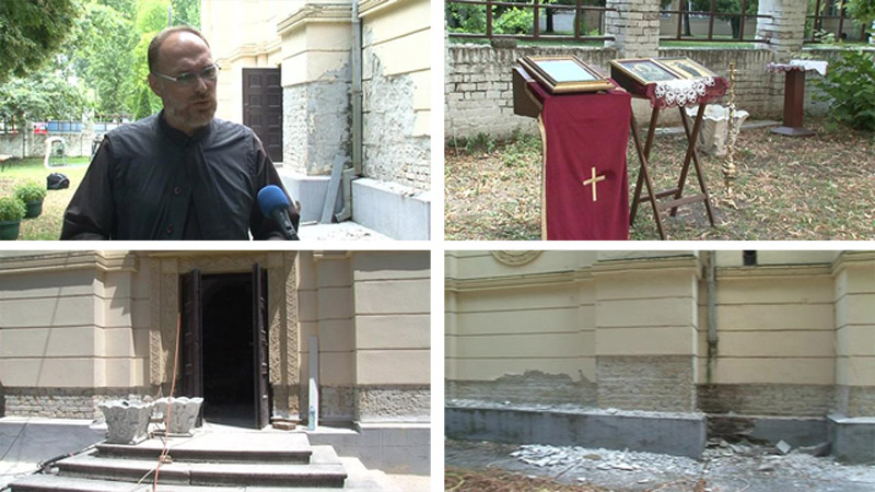 Počela obimna rekonstrukcija pravoslavnog hrama u Debeljači