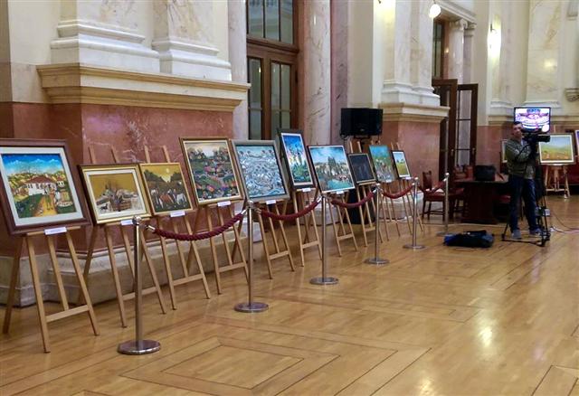 Naivna umetnost Srbije predstavljena u Narodnoj skupštini Republike Srbije