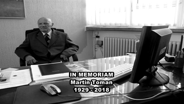 IN MEMORIAM Martin Toman (1929-2018)