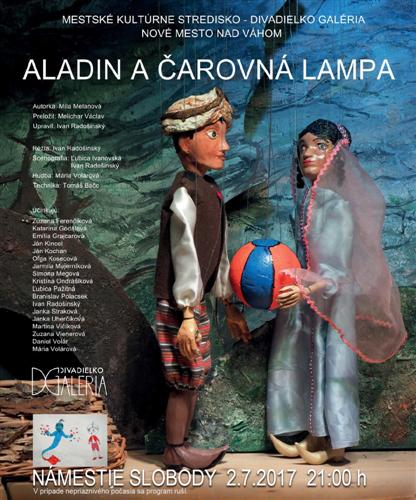 Lutkarska predstava “Aladin i čarobna lampa” 24. juna u Kovačici