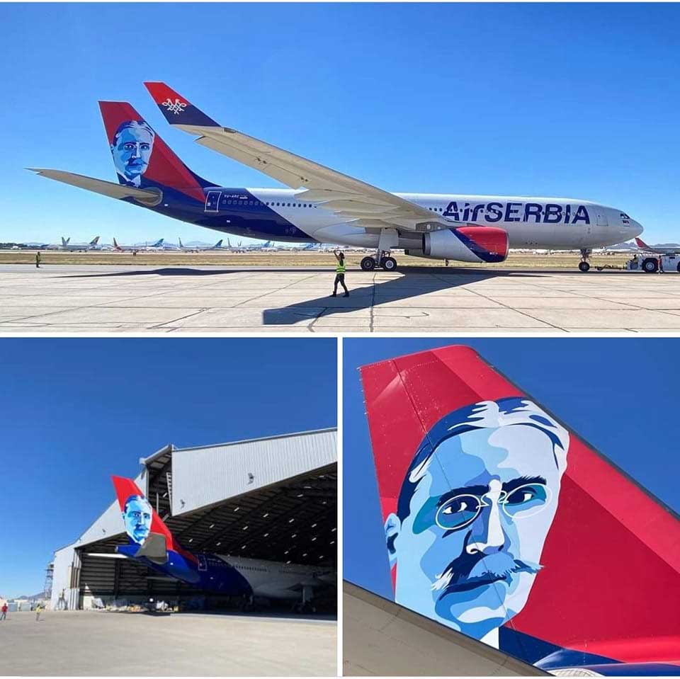 Avion Air Srbije zvaće se po najpoznatijem Idvorcu